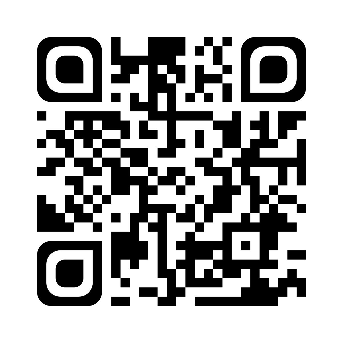 QR code per il menu aggiornato